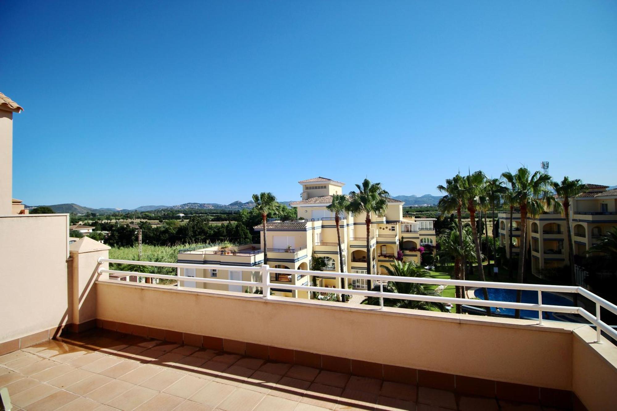 Atico Con Piscina Privada En Primera Linea Leilighet Denia Rom bilde